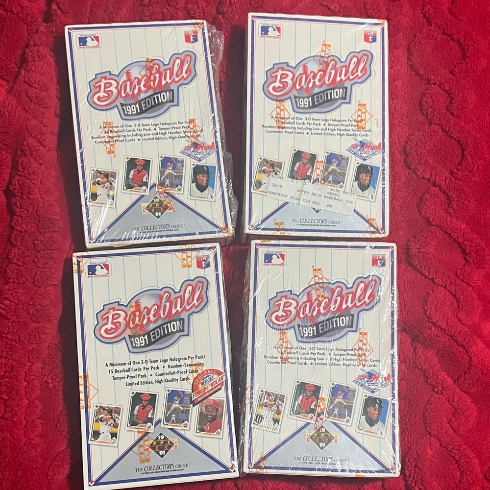 1991 Upper Deck baseball cards